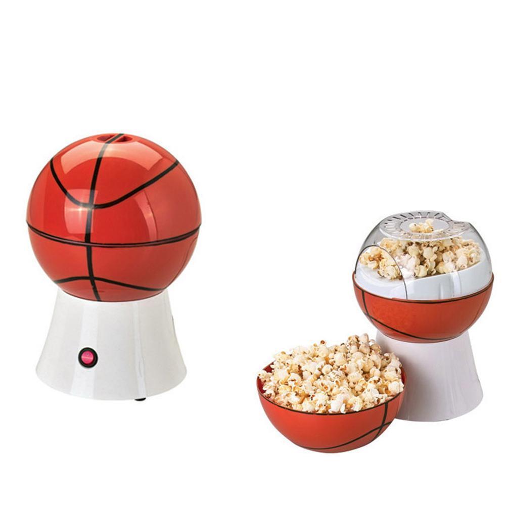 220V Household Basketball-shape Electric Heat Popcorn Maker Popcorn Machine