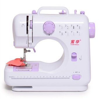 Lil Sew and Sew 8 Stitch Sewing Machine (White/Violet)