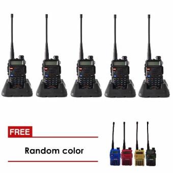 Baofeng/Pofung UV5R VHF/UHF Dual Band Two-Way Radio 8W (Black)