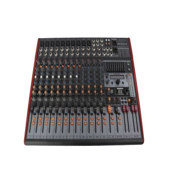 MICKLE MK-UFX16 16 Channel Ultra Slim Mixer (Black/Red) MICKLE MK-UFX16 16 Channel Ultra Slim Mixer (Black/Red)
