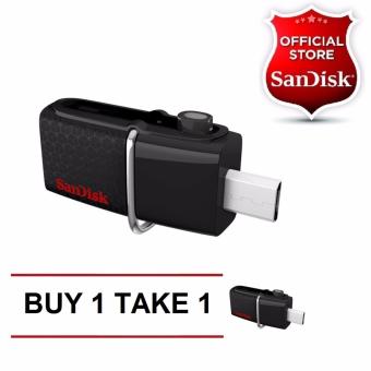 SanDisk SDDD2-064G-G46 Ultra Dual USB 3.0 64GB OTG Flash Drive (Black) Buy 1 Take 1