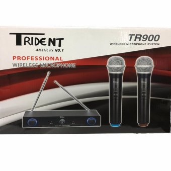 Trident TR900 Wireless Dual Microphone System (Black) Trident TR900 Wireless Dual Microphone System (Black)