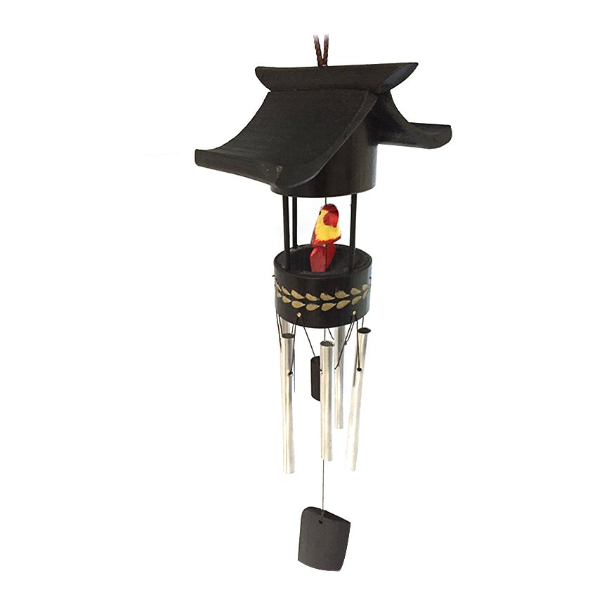 Big Bamboo Wind Chime Dark Brown Lazada Ph