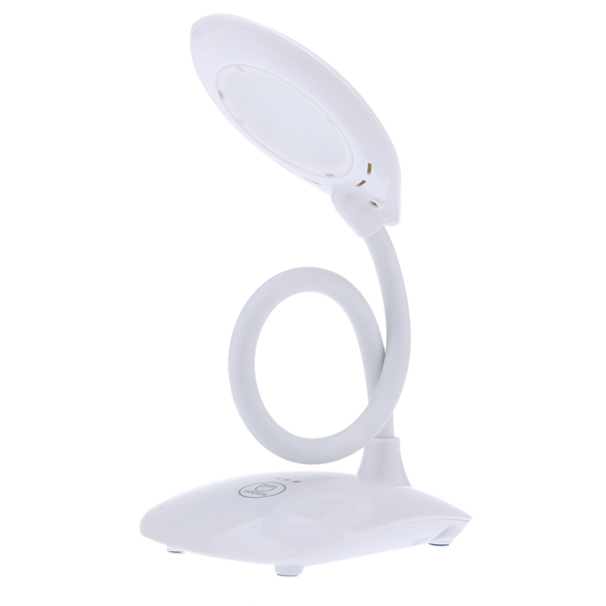 Eco Lighting Led Magnifier Lamp Daylight Table Desk Flexible Reading Table Desk Study Light Lamp With