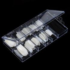 100Pcs Acrylic False Fake Nail Art Fingernail Full Natural - intl Philippines