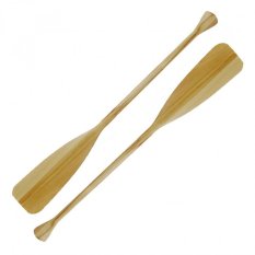 What are some brands of wooden oars?