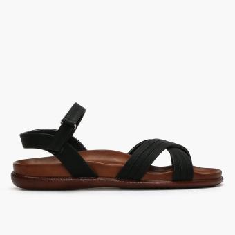 parisian sandals black