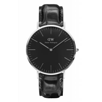 Daniel Wellington Classic Black Reading 40mm Silver Watch