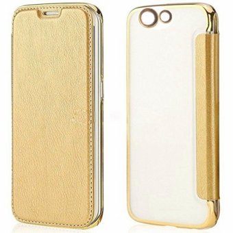 ultra clear slim with flip cover for oppo f1s gold lazada ph ultra clear slim with flip cover for oppo f1s gold lazada ph
