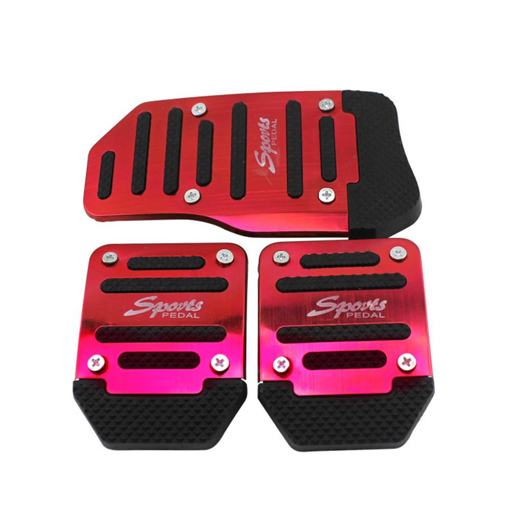 OLizard Automobile Anti-skid Foot Pedal Manual / Auto Gear Accelerator Brake Pedal Cover Treadle Set Universal Application August 2018 - 4 OLizard Automobile Anti-skid Foot Pedal Manual / Auto Gear Accelerator Brake Pedal Cover Treadle Set Universal Application - 4
