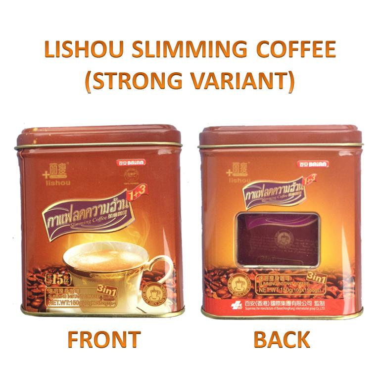 Weight Loss Brands Supplement On S Set Lishou Slimming Coffee Strong Variant 15 Sachets Can