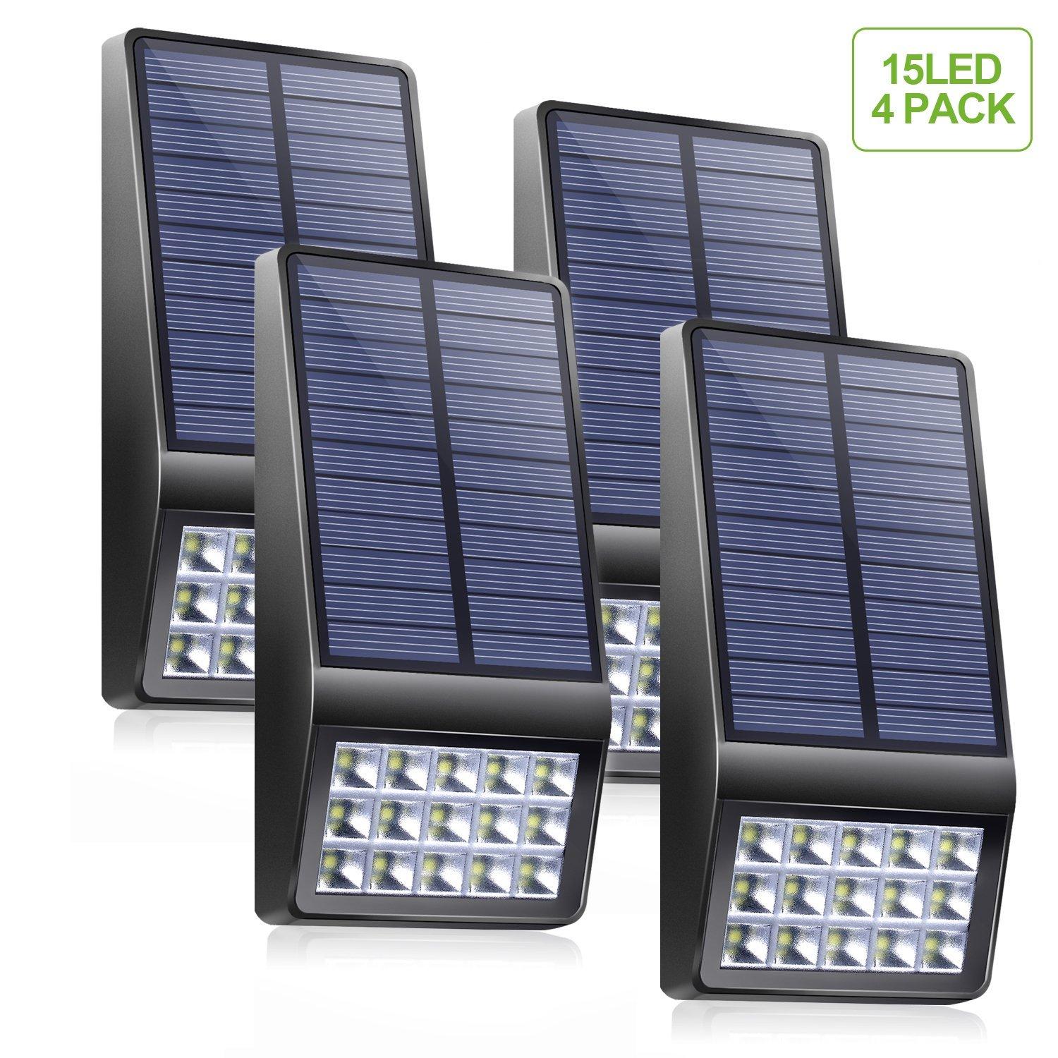 Solar Philippines List Led Light Set For Lazada Solar Lights Outdoor 4 Pack 15 Led Super Bright Motion Sensor With Dim Mode