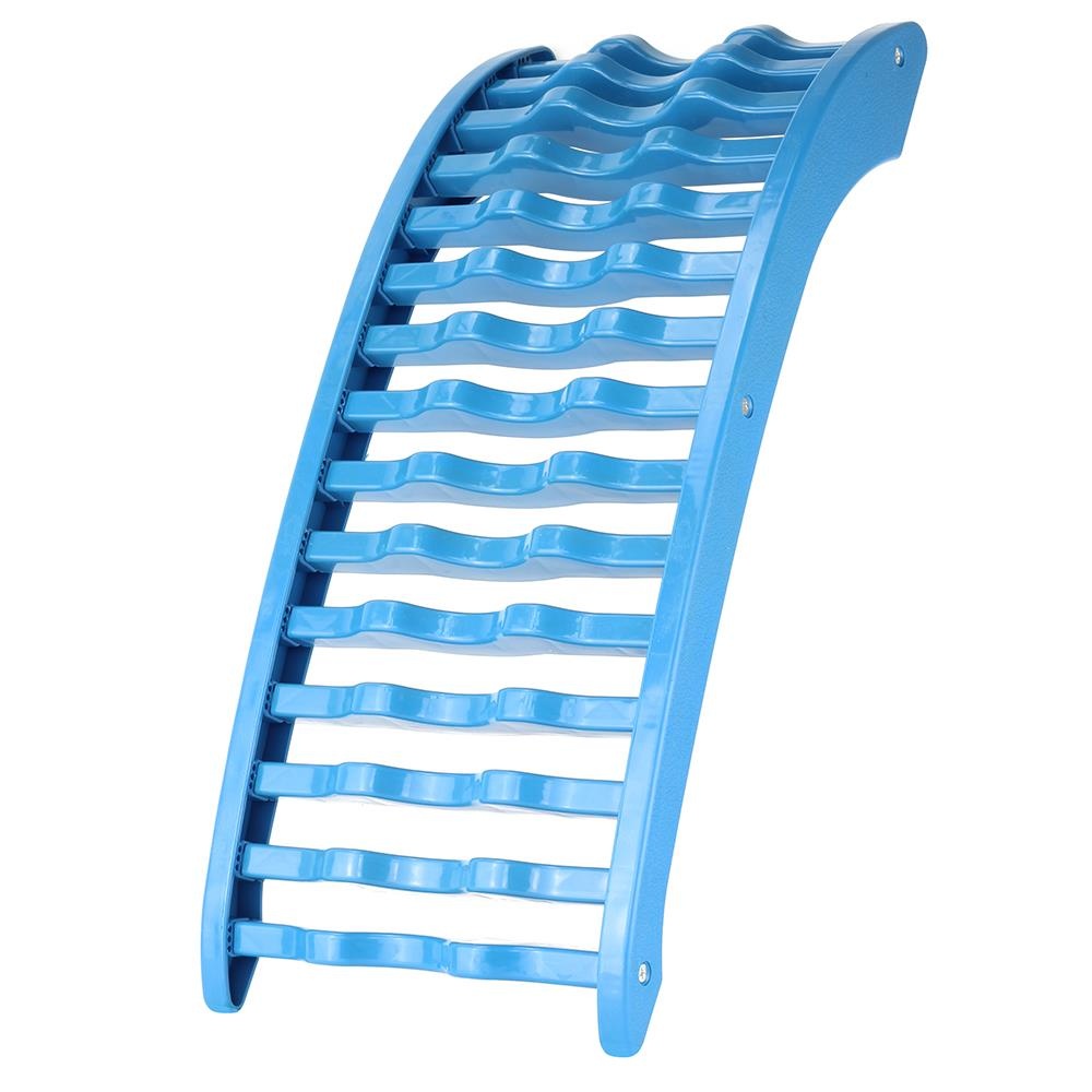 Magic Back Stretcher Lower Lumbar Massage Support Spine Pain Relief Chiropractic Lumbar Stretch Calibration Device For Lumbar Muscle Strain Intl