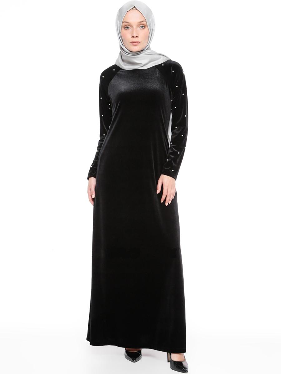 ZASHION 
ชุดเดรสอิสลาม ชุดเดรสมุสลิม เดรสยาวแขนยาว Classic Premium Bohemian Jubah Muslimah Wear