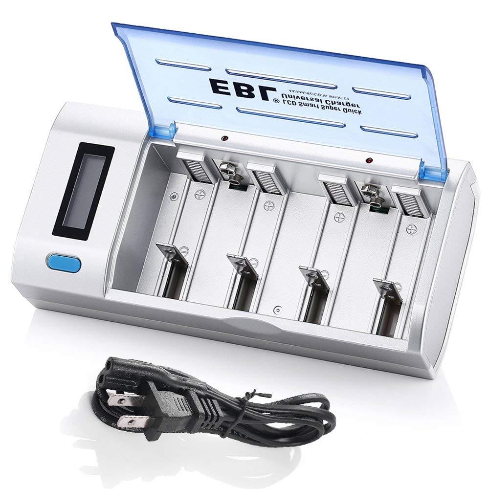 Buy Smart Battery Charger for C/D/AA/AAA/9V Batteries – EBLOfficial