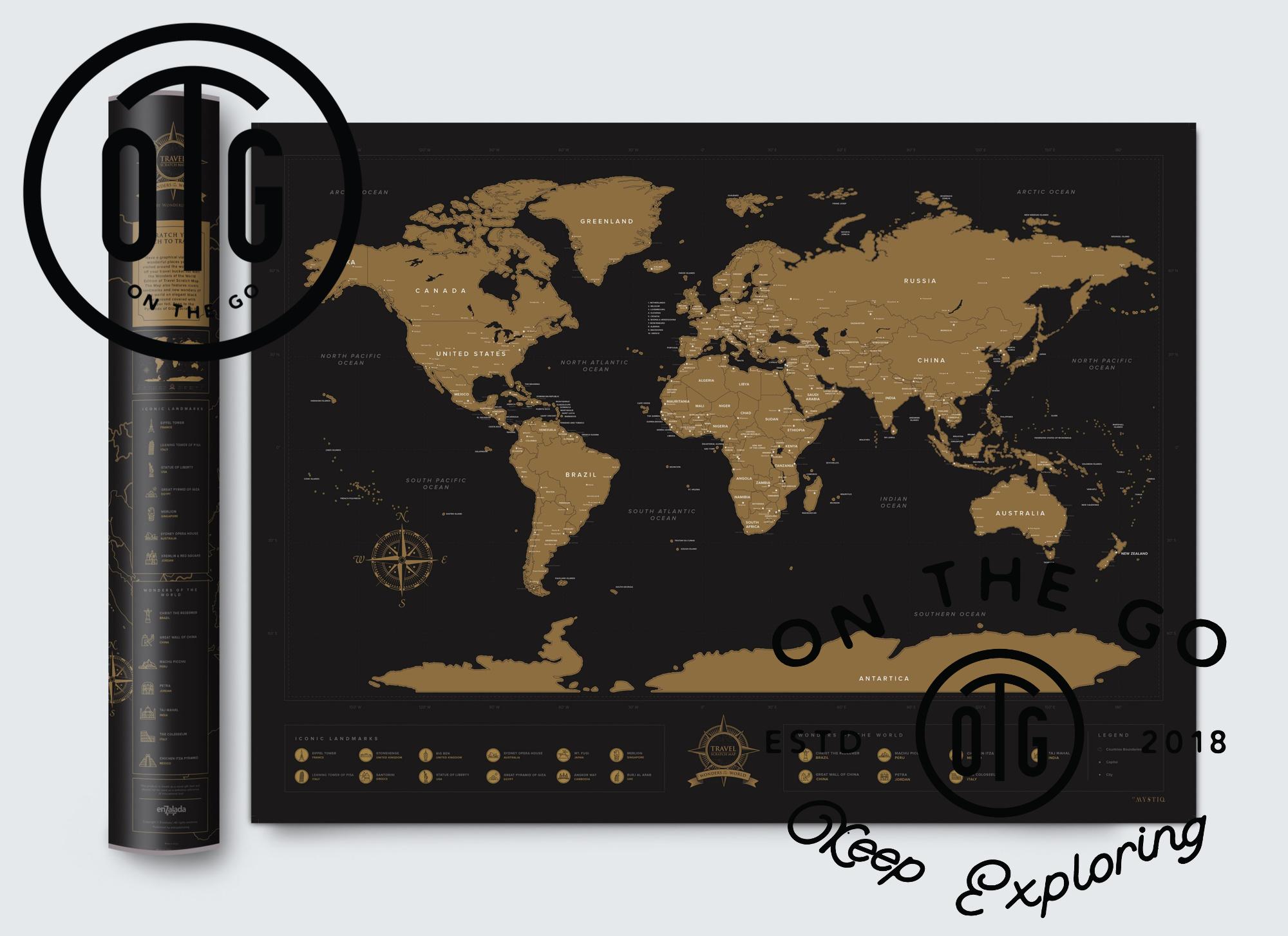 ... World Travel Scratch MapPHP269. PHP 269