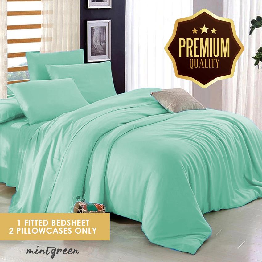 Bedding Sets For Set S Brands Review In Sleep Essentials Premium Limited Collection Mint Green Plain Bedsheet Single Size 36 X 78