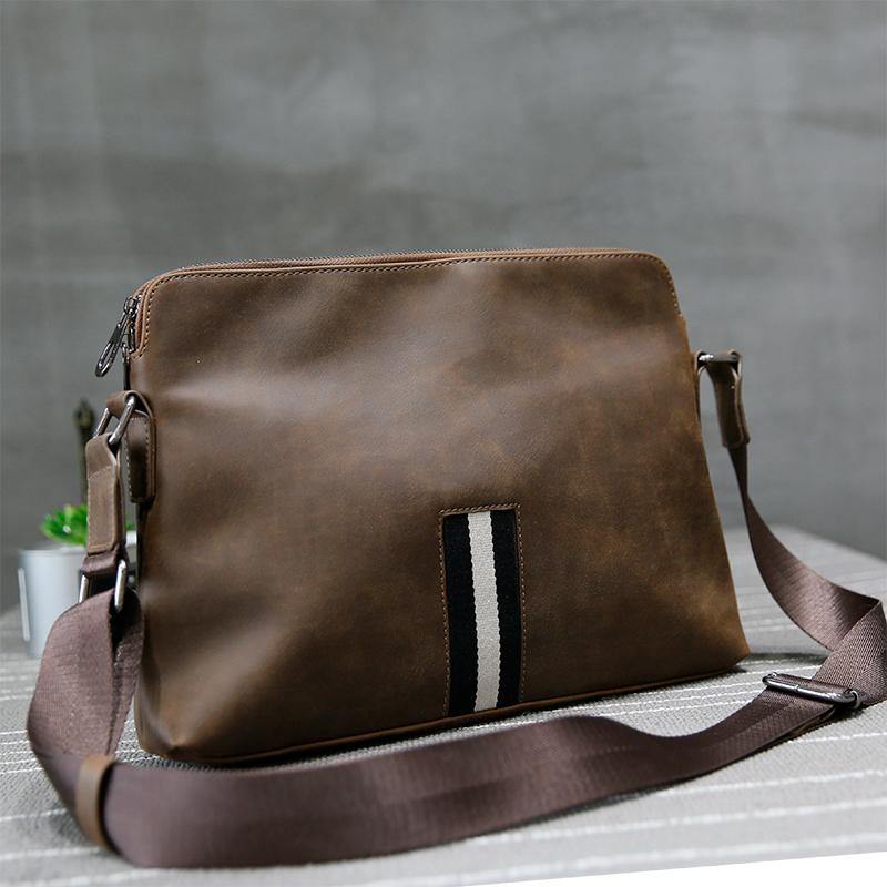 Produk Baru Pria Membungkus Daftar Bahu Di Gila Ma Pi Manusia dari Paket Kepribadian briefcase Rekreasi Pria Cenderung Ku Pembungkus Saat Ini-Internasional
