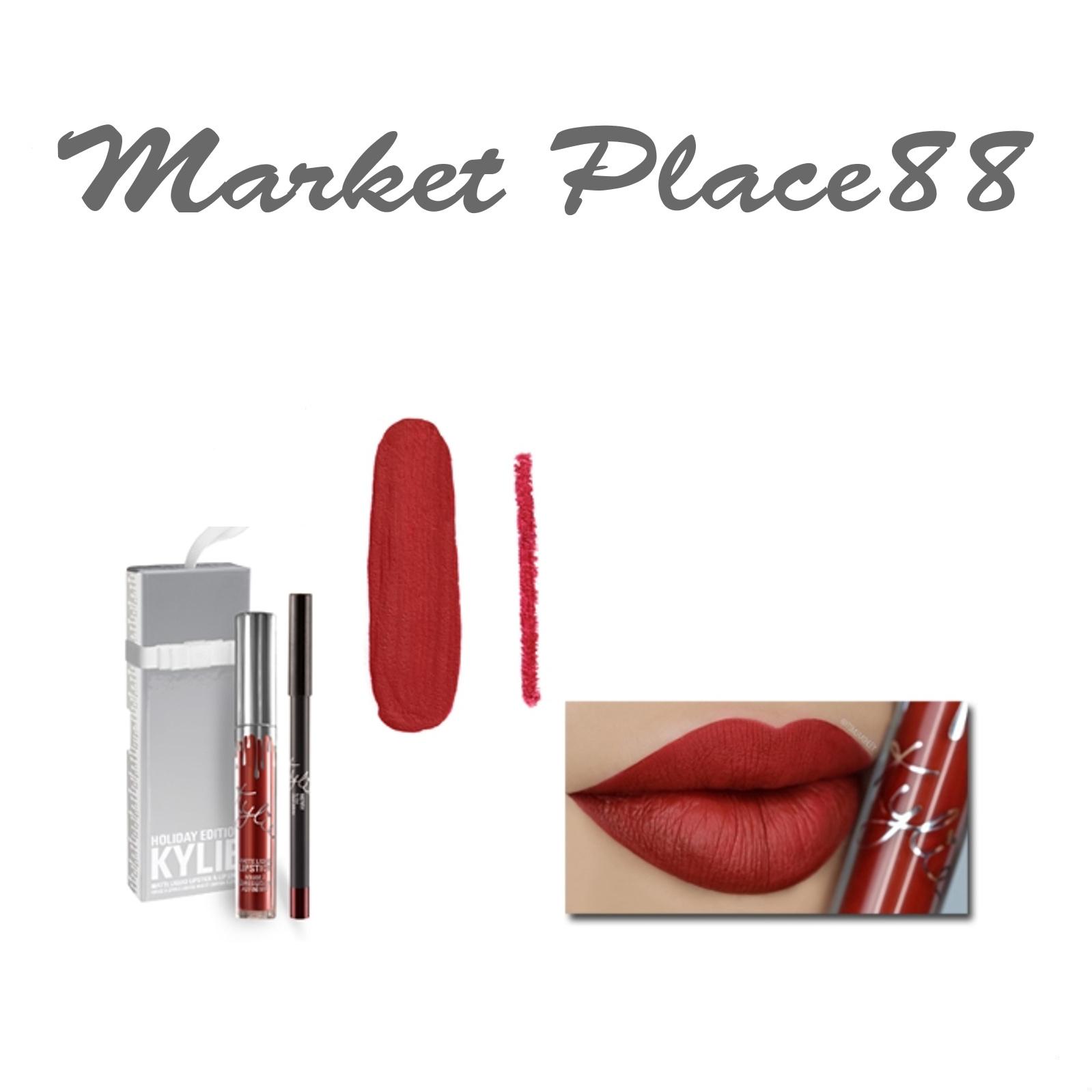 MATTE LIQUID LIPSTICK & LIP LINER( MERRY) Philippines