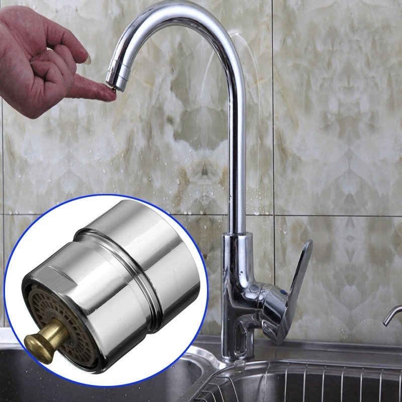 Brass Touch Control Faucet Aerator Water Valve Water Saving One