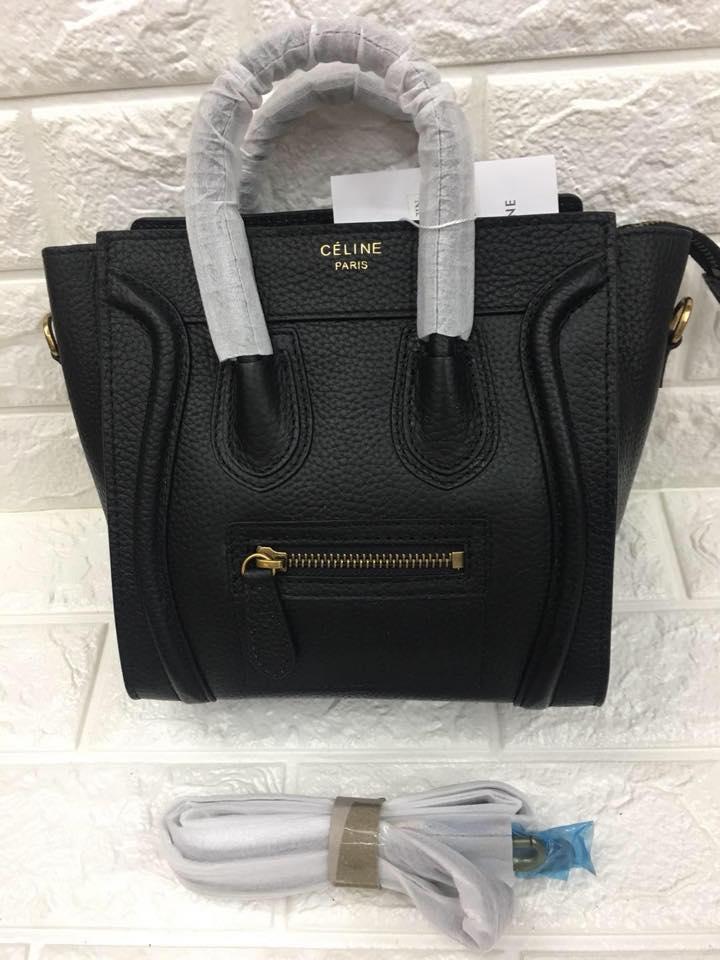 Celine Philippines Price List Shoes Sandals Bags Celine Paris Authentic Nano Size Luggage Tote Bag Black