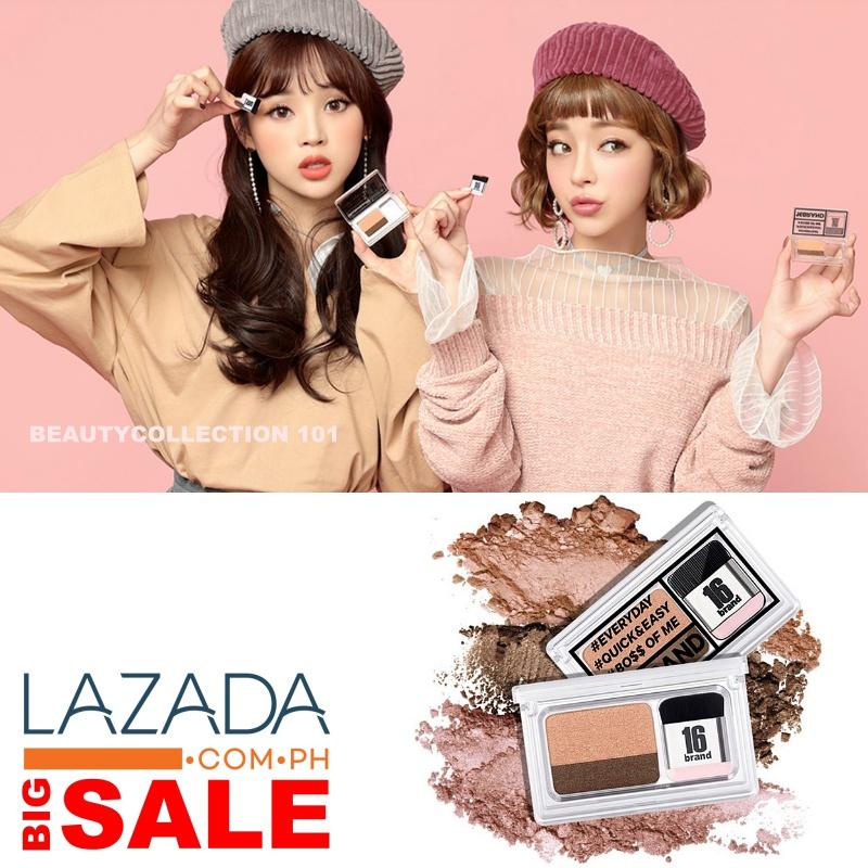 Korean EYESHADOW DUO - 16BRAND Philippines