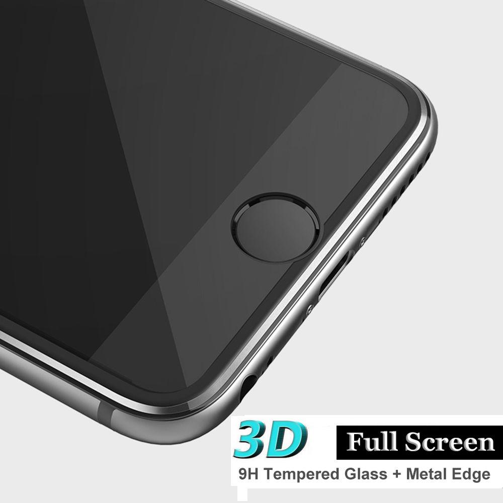 3D Tempered Glass For IPhone 7 Plus / IPhone 8 Plus Titanium Alloy Edge Screen Protector (Black) August 2018 - 2 3D Tempered Glass for iPhone 7 Plus / iPhone 8 Plus Titanium Alloy Edge Screen Protector (Black) - 2