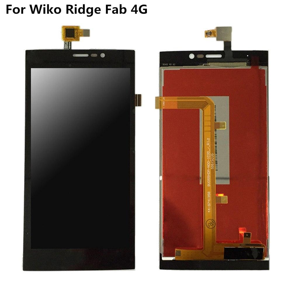 ✔ⒶNew products For Wiko Ridge Fab 4G LCD + touch screen digitizer