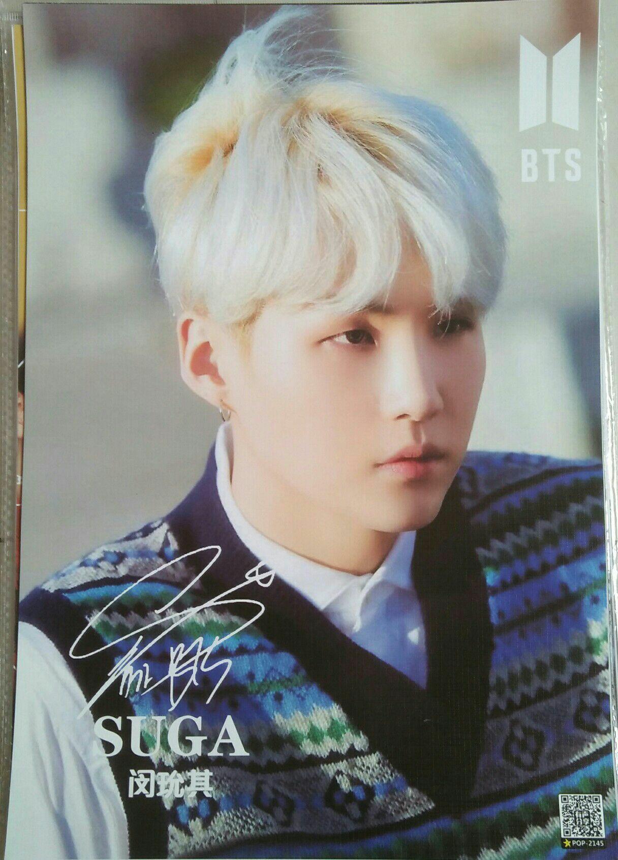 BTS Suga Solo Poster Set