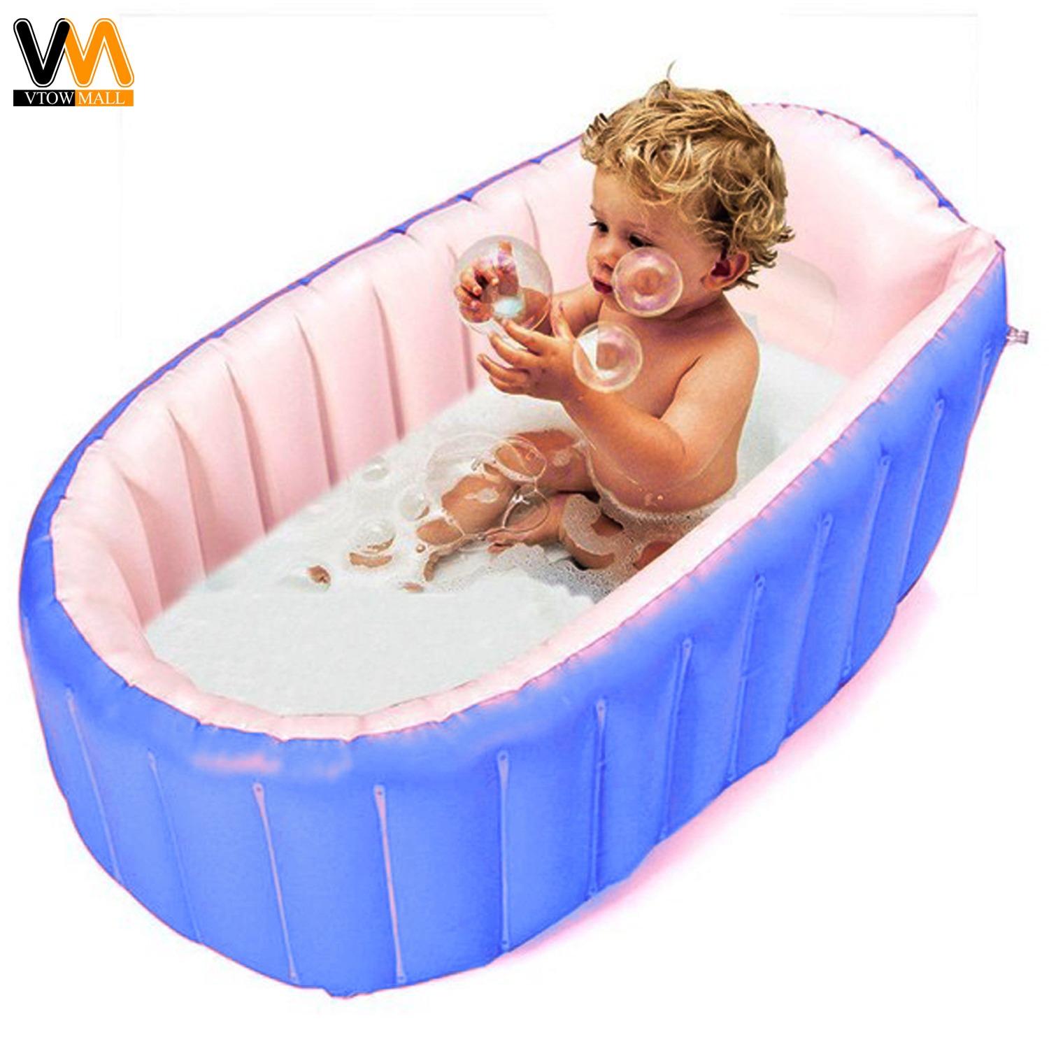 Intime Philippines List Bath Tub For Babies Intime Plastic Baby Inflatable Bath Tub Blue