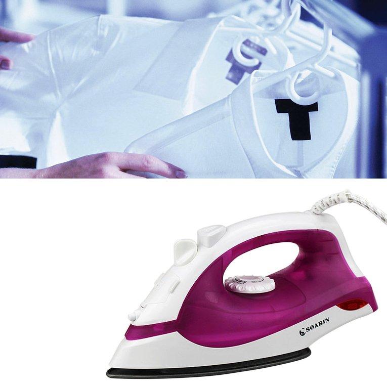 GOOD Electric Steam Ironing Machine With 3 Gear Teflon Soleplate Handheld Flatiron EU plug