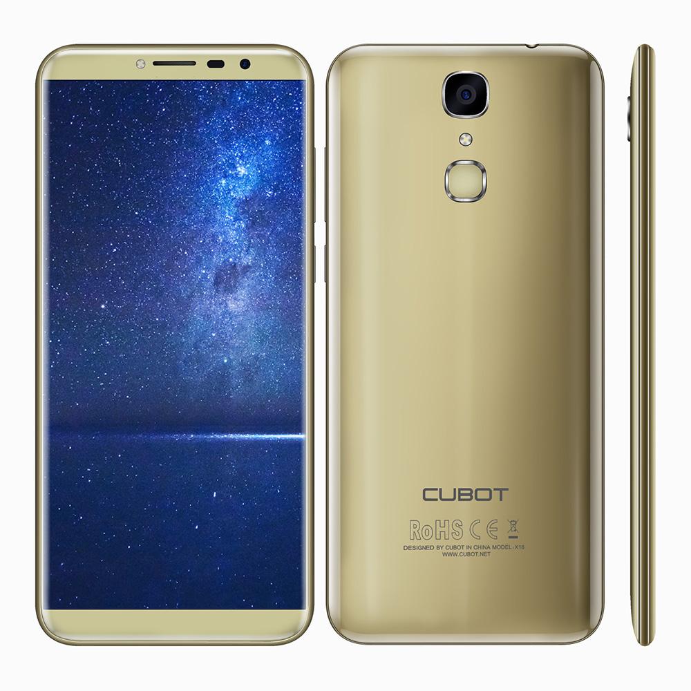 Cubot X18 4G Smartphone Android 7.0 5.7 Inch MTK6737T Quad Core 1.5GHz 3GB RAM 32GB ROM 13.0MP Rear Camera Fingerprint Scanner August 2018 - 3 Cubot X18 4G Smartphone Android 7.0 5.7 inch MTK6737T Quad Core 1.5GHz 3GB RAM 32GB ROM 13.0MP Rear Camera Fingerprint Scanner - 3