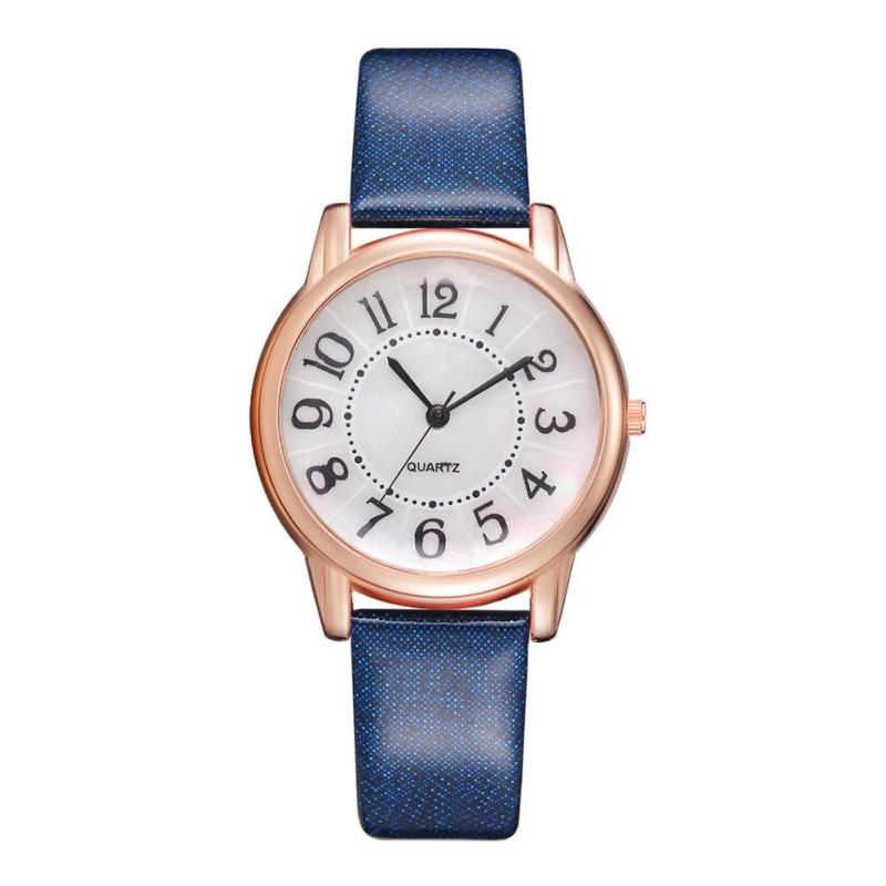Nơi bán Fashion Roman Numberals Quartz Analog Leather Strap Casual Women Watches