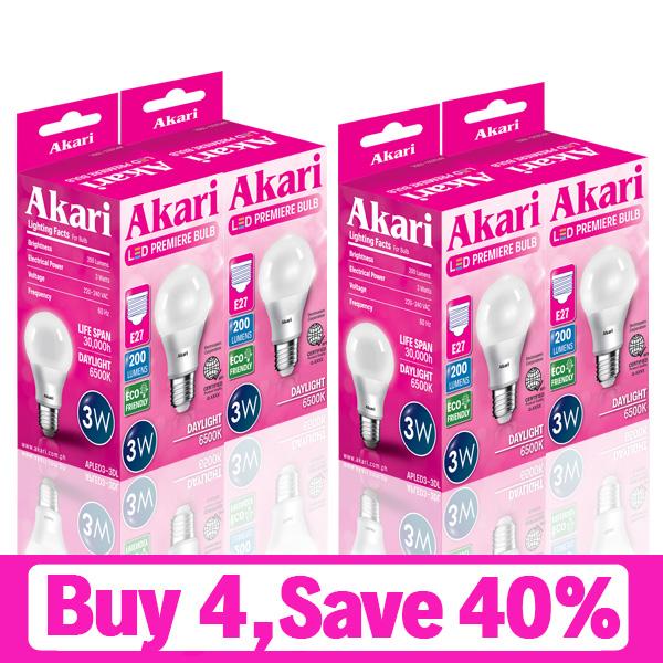 Akari Philippines List Led Lamp Lightbulb Fan Akari Apled3 3dl Led Premiere Bulb
