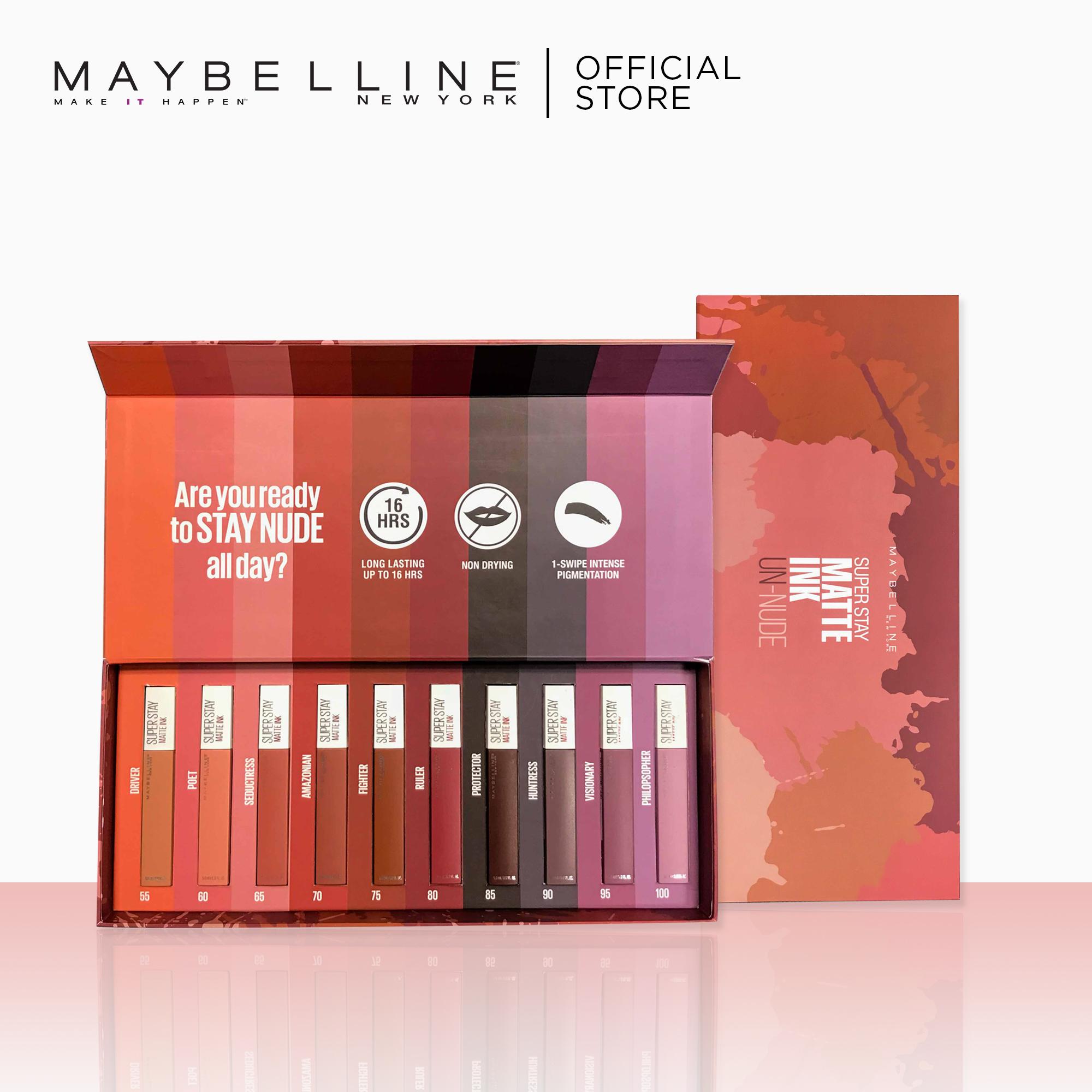 Superstay Matte Ink Un Nude Collection Complete Makeup Set