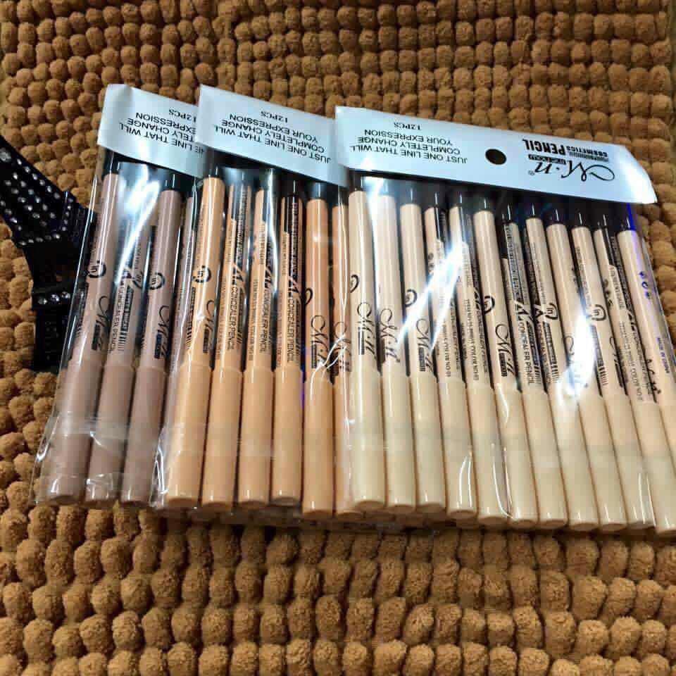 12pcs 2in1 CONCEALER AND EYEBROW PENCIL SET Philippines