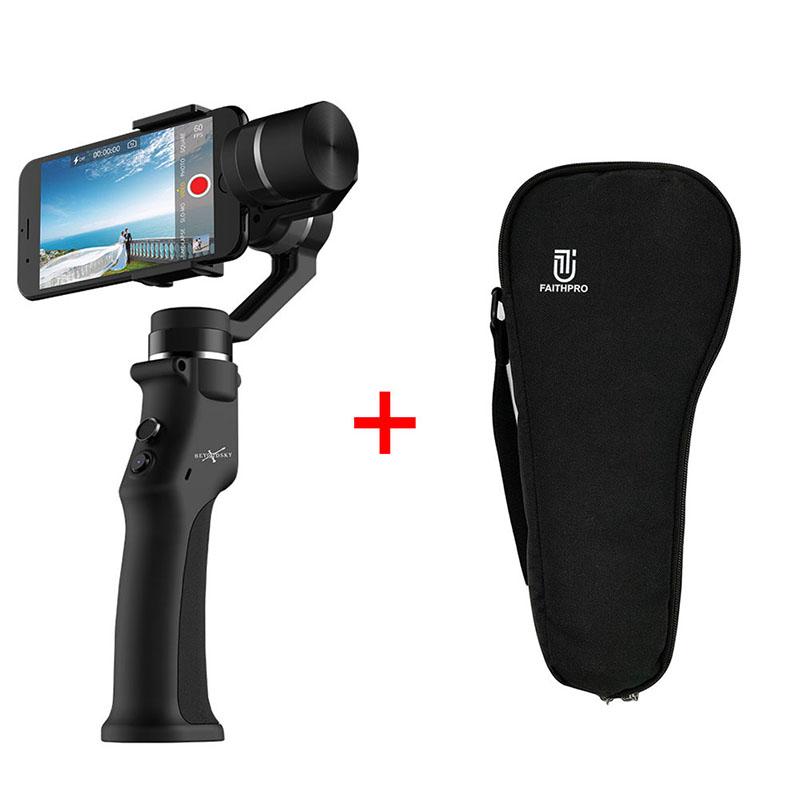 EYEMIND 3-Axis Handheld Smartphone Gimbal Stabilizer VS Zhiyun Smooth Q Model for iPhone X 8Plus 8 7 Android Sports Cameras - intl