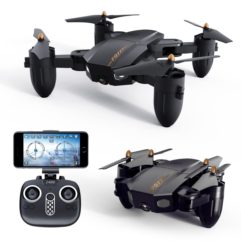 FQ777 FQ36 Mini Wifi FPV dengan 720 P Kamera HD Ketinggian Terus Mode Lipat Drone RC Quadcopter RTF Hitam 300,000 Wifi FQ777 FQ36 Mini Wifi FPV dengan 720 P Kamera HD Ketinggian Terus Mode Lipat Drone RC Quadcopter RTF Hitam 300,000 Wifi