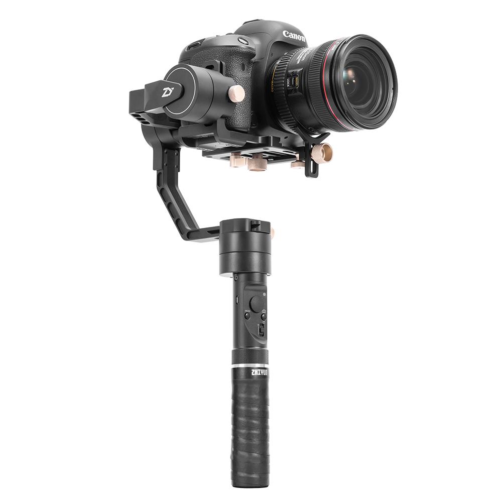 Zhiyun CRANE Plus 3-Axis Kamera Genggam Stabilizer Gimbal POV Mode untuk Nikon/Canon Sony A7/Panasonic Lumix Mirrorless DSLR
