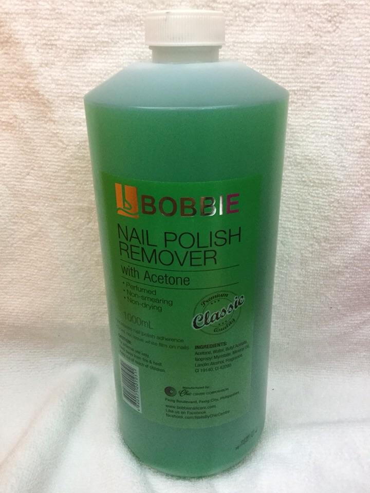 Bobbie acetone 1 liter Philippines