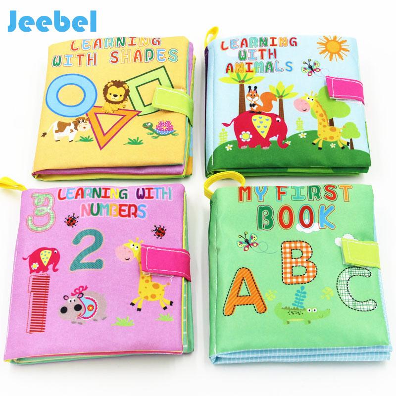 Baby Toys Soft Cloth Books Infant Educational Toy Newborn Toys Early Learning