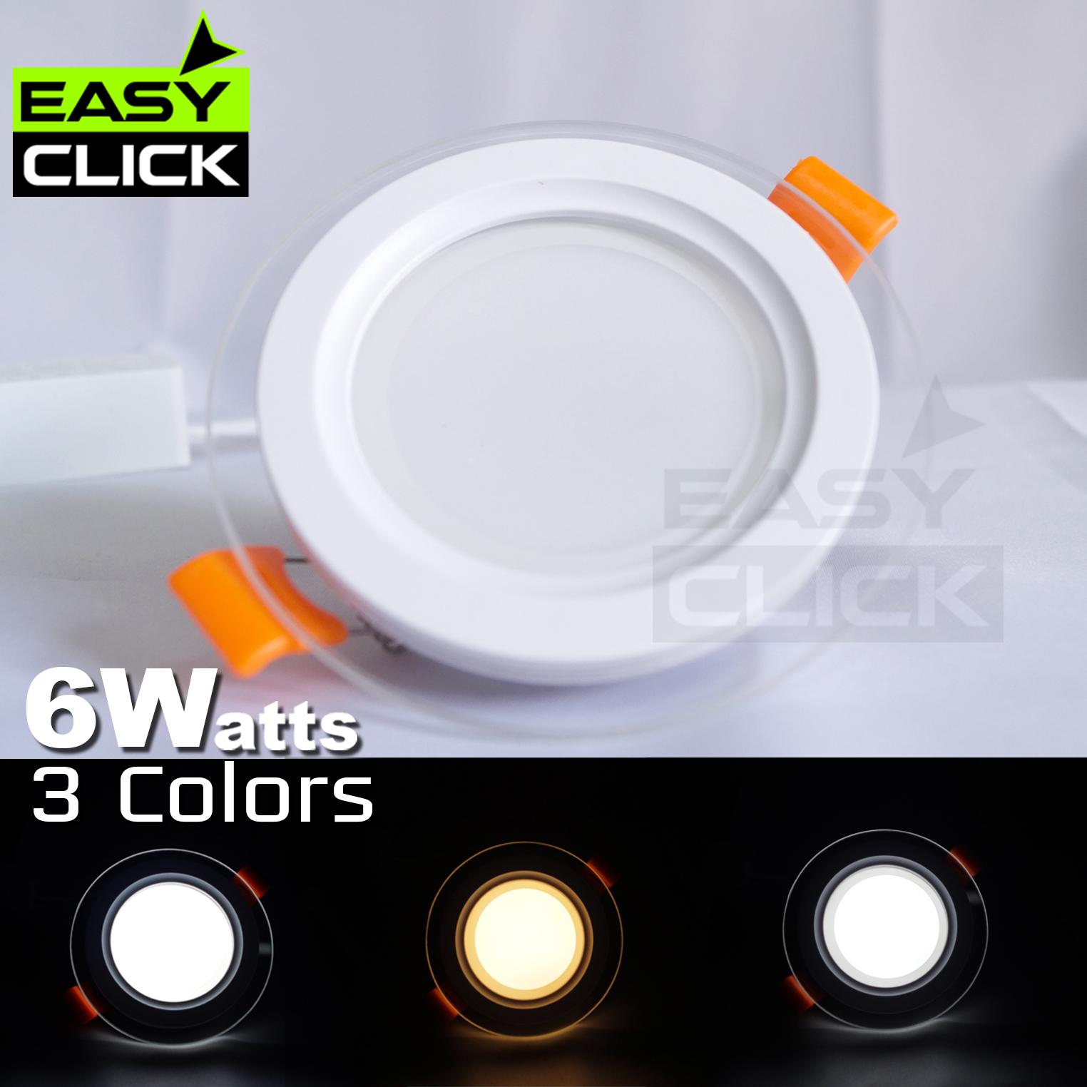 Light Fixtures For Home Lighting S Brands Review In Oes 3 Colors 6 Watts Led Pinlight Modern Ceiling Downlight Glass Outer Round Warm