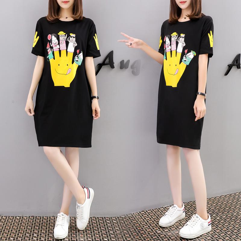 Kaos Oblong Wanita Motif Cetak Ukuran Besar Januari 2019 - 2 Kaos Oblong Wanita Motif Cetak Ukuran Besar - 2