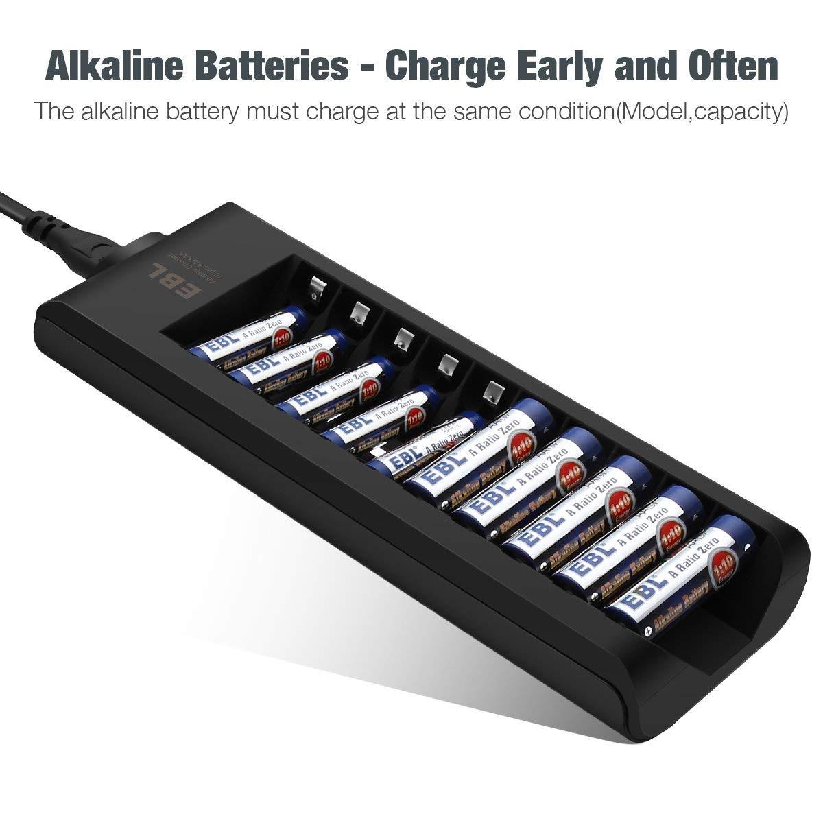 Charging deals alkaline batteries