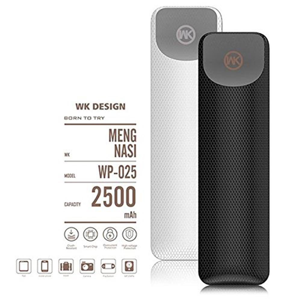 WK Design P.025 MENG NASI 2500mAh POWER BANK September 2018 - 3 WK Design P.025 MENG NASI 2500mAh POWER BANK - 3
