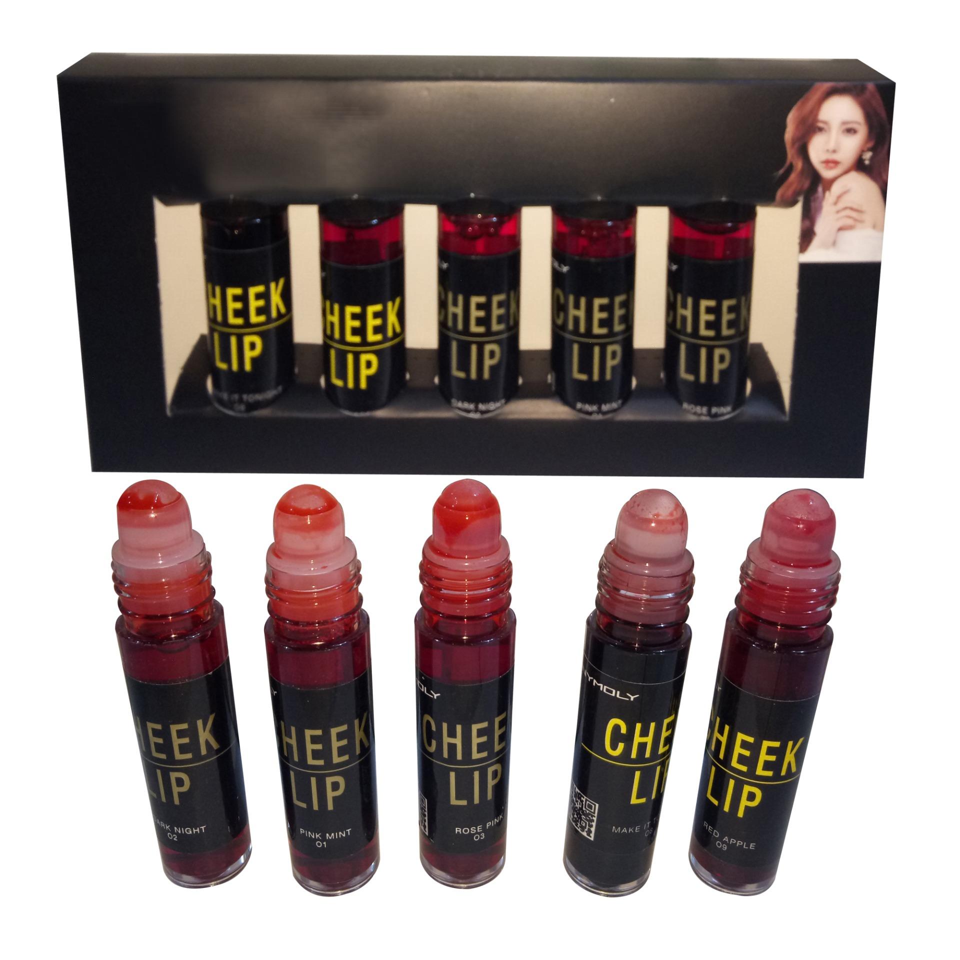 5 set Colors Cheek and Lip Tint Lipstick Philippines