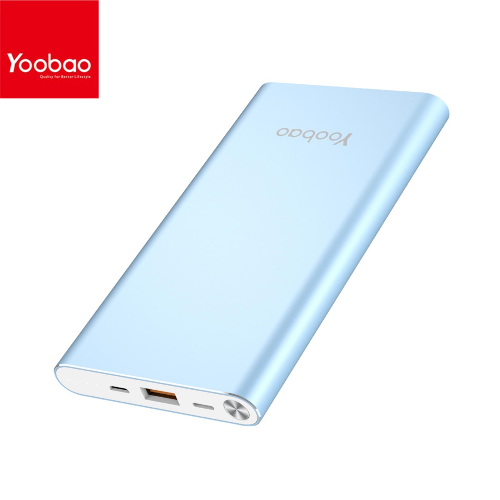 Yoobao Power Bank Philippines Yoobao Power Bank Charger for sale YOOBAO A1 Dual Input Li Polymer mAh Power Bank Blue