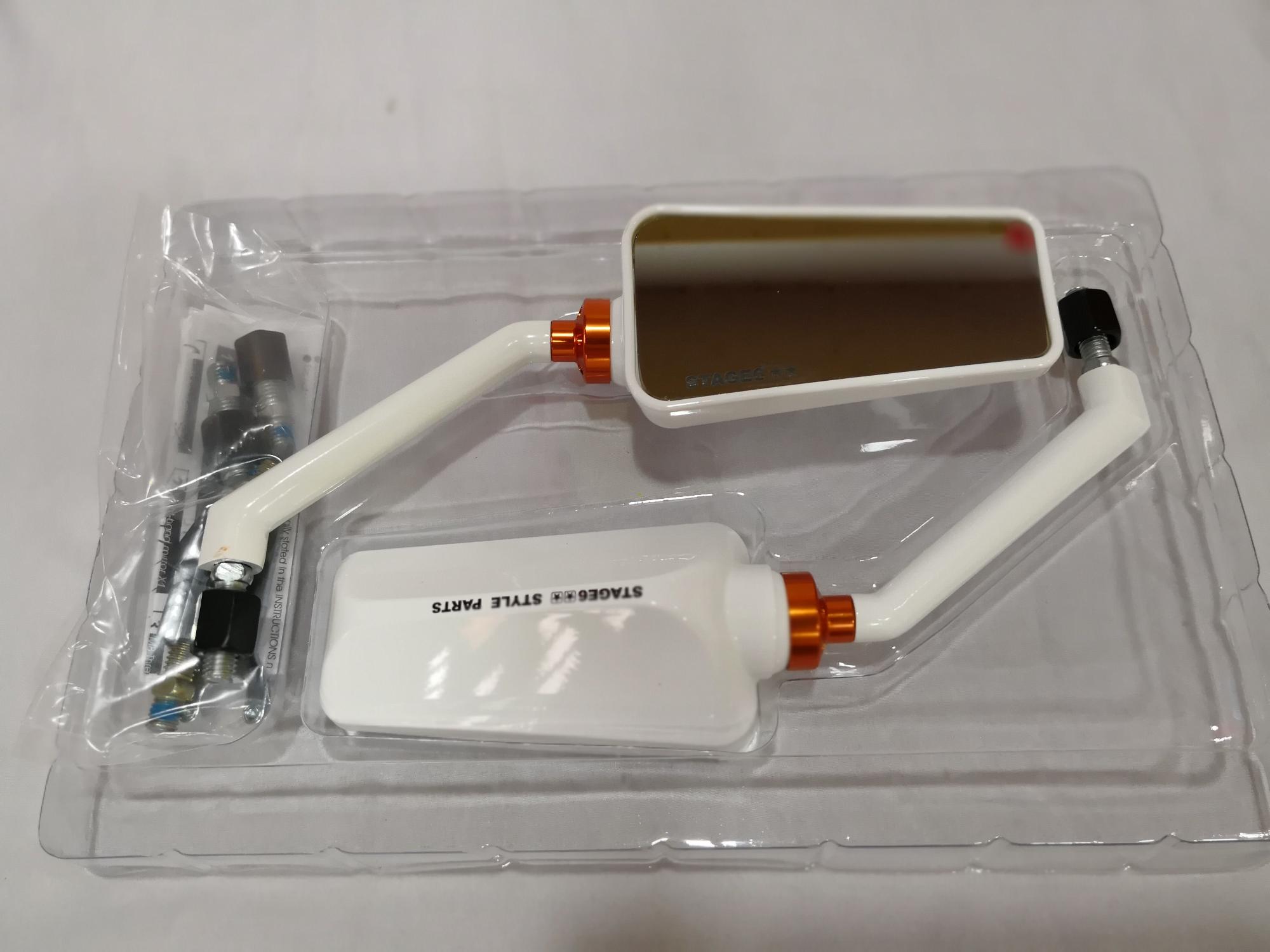 Motorcycle Mirrors For Rearview Mirror Stage6 F1 Mirror