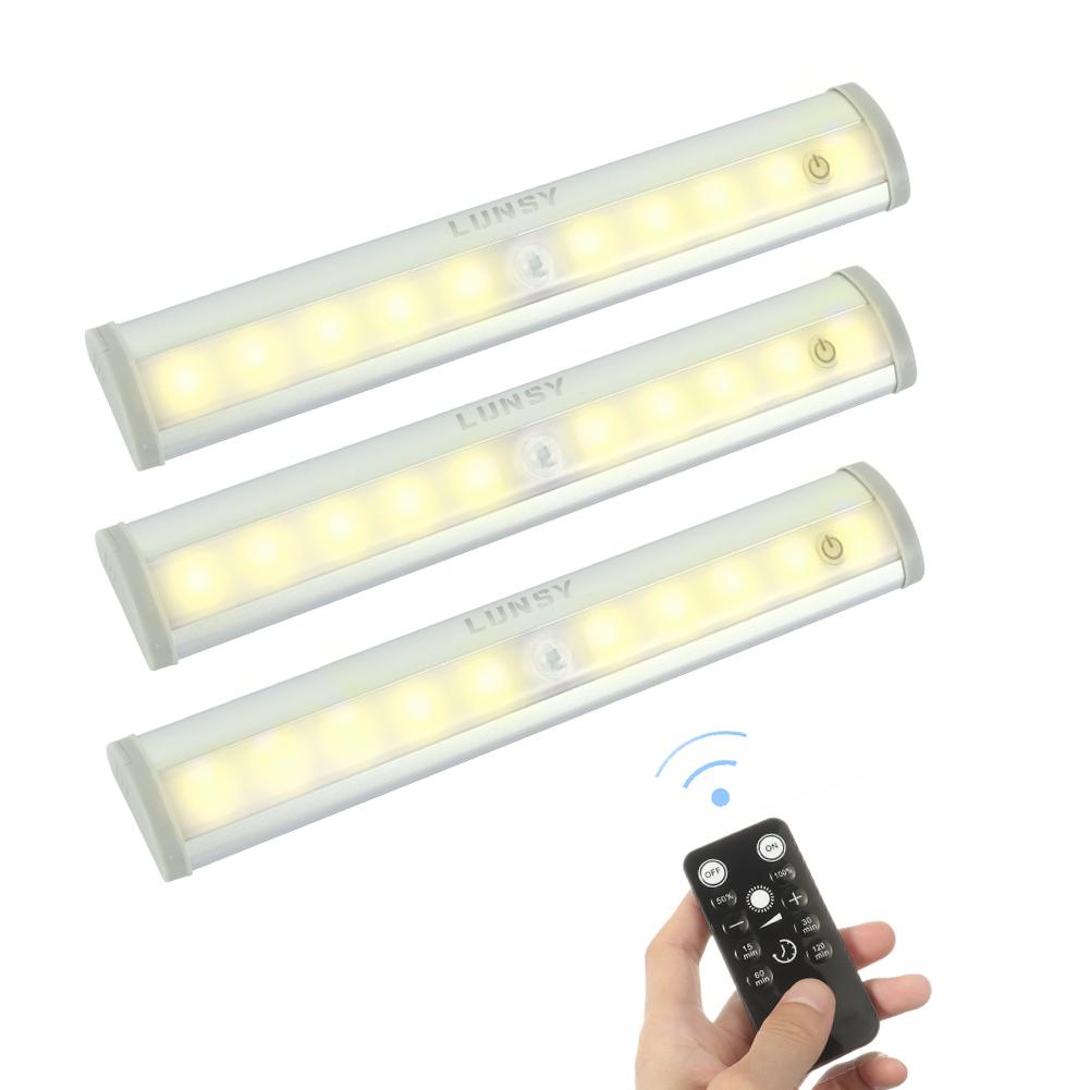 Led Lighting For Lamps S Brands Review In Lgleds 3 Pack Led Under Cabinet Lights 3000k 120 Lumen Wireless Remote Control Dimmable Light