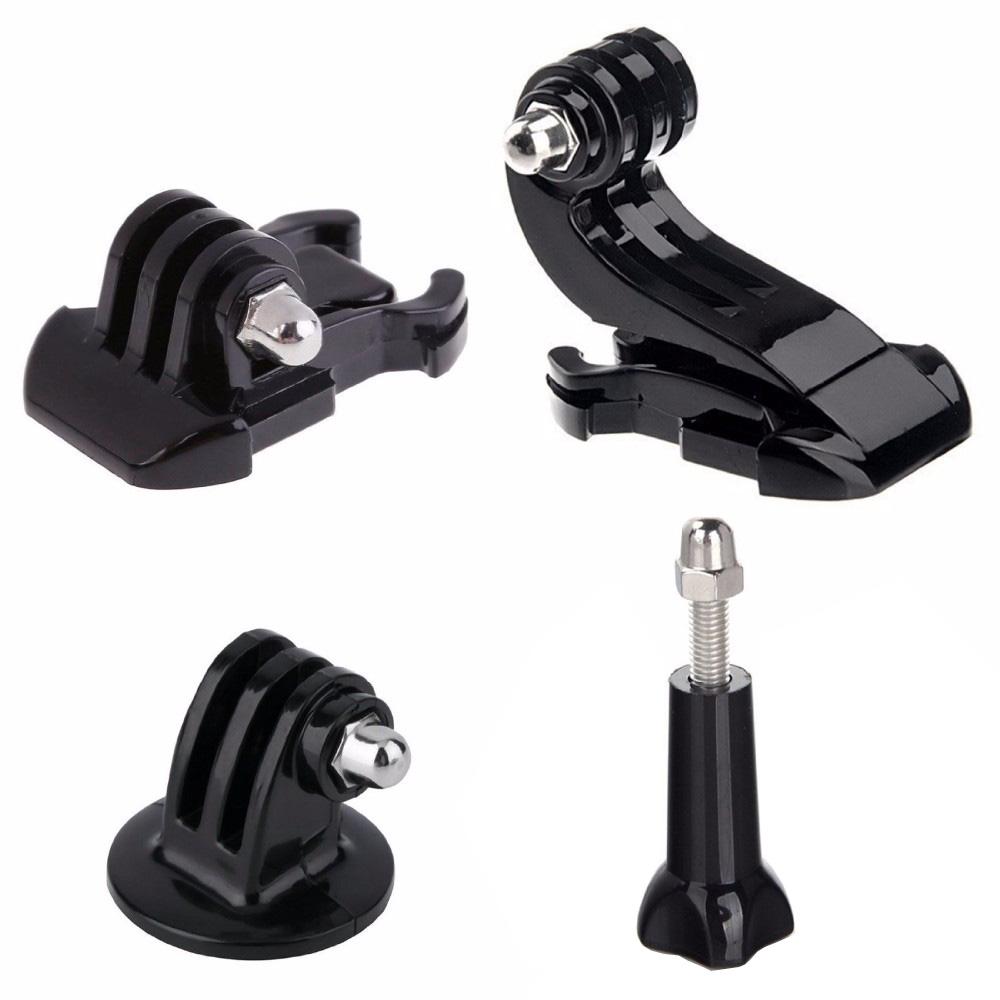 4 in 1 Basic Action Camera Accessory Kit for GoPro Hero 6 / 5 / SJCAM / Yi / H9